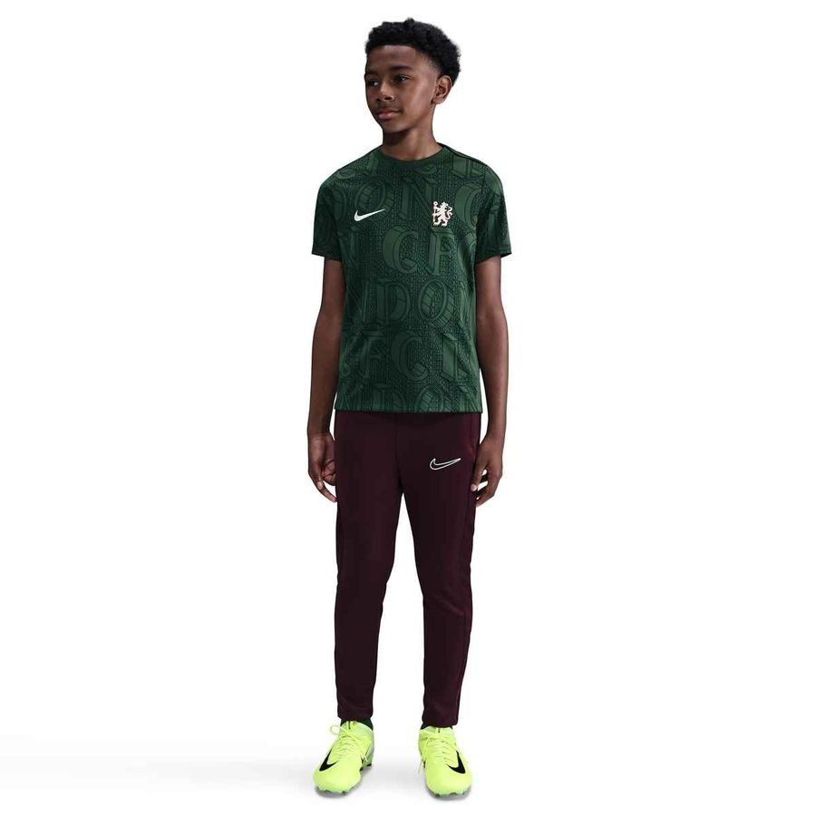 Chelsea Training T-Shirt Dri-FIT Academy Pro Pre Match - Galactic Jade/Outdoor Green Kids-SoccerKits Hub | Buy Soccer Jerseys Online